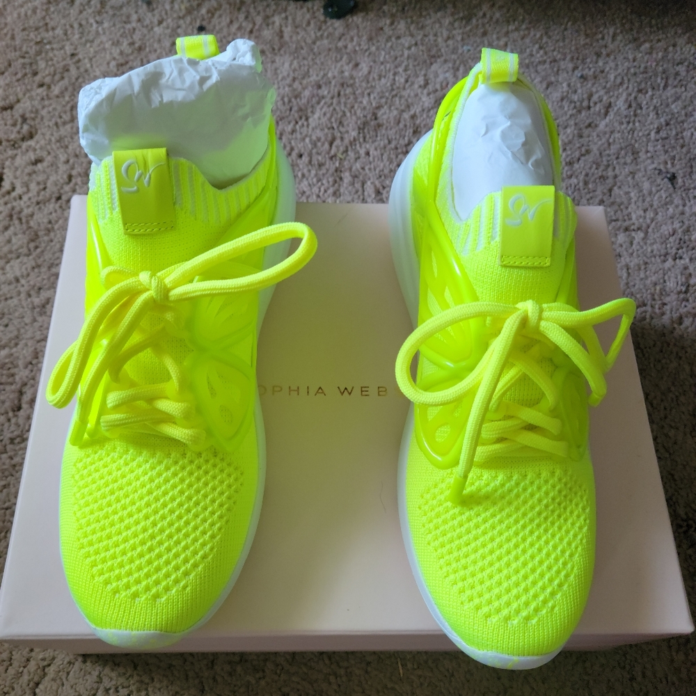 Sophia Webster Fly By Knit Sneakers Size EU 38